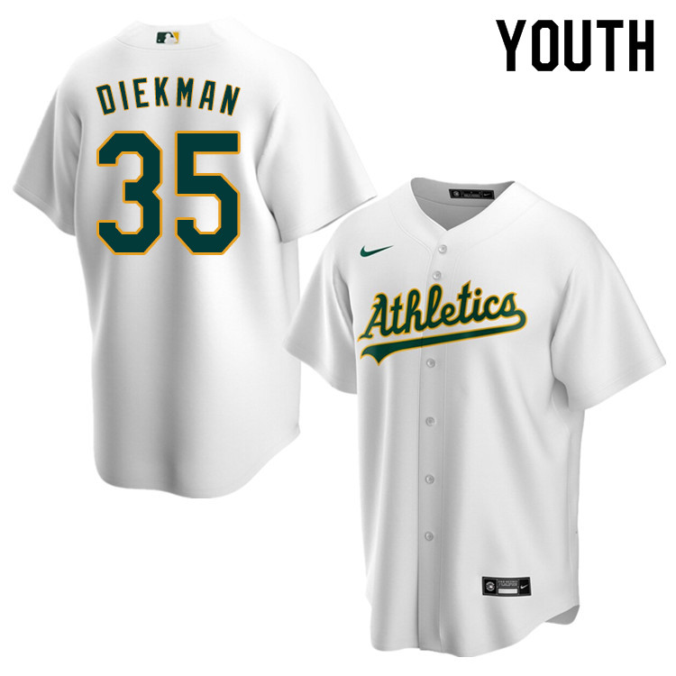 Nike Youth #35 Jake Diekman Oakland Athletics Baseball Jerseys Sale-White